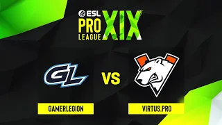 GamerLegion проти Virtus.pro | Мапа 2 Mirage | ESL Pro League Season 19