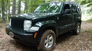 Jeep Liberty KK out of this world ride through the forest