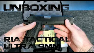 Rock Island Armory, Tac Ultra 9mm, unboxing. What, why and the plan!