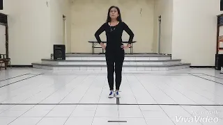 TUTORIAL MEDICINE Line Dance choreo Anna Desiyanti | Teach by Irene Elsye