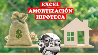 Excel (descargable) amortización de hipoteca 🏡 en cuota y plazo con histórico