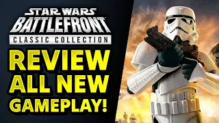 Star Wars Battlefront Classic Collection Review! (Single Player) ALL NEW GAMEPLAY!