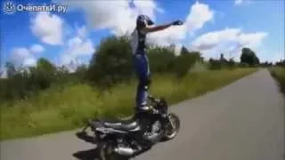 Russian Biker Girl |Clip2015|  MUST WATCH