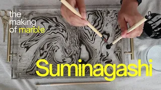 Suminagashi | The making of Marble