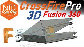 How to make a 3D Sketch in Fusion 360 - Cut it out with the Langmuir Systems CrossFire Pro