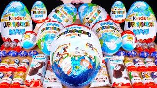 ASMR GIANT KINDER JOY SURPRISE EGGS CHOCOLATE PARTY MALTESERS DESSERT MUKBANG킨더 초콜릿 먹방 EATING SOUNDS