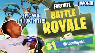 EPIC SOLO WIN IN FORTNITE:BATTLE ROYALE!!(FUNNY ASF)