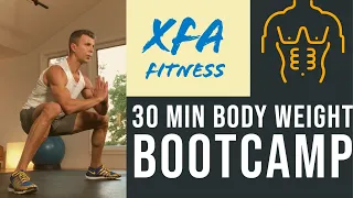 30 Minute Plyo Bootcamp Workout. Tough. XFA Fitness