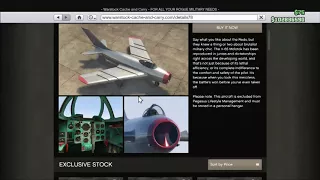 GTA Smuggler's Run How to get 25% off the new air vehicles  Trade in Price