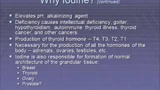 Jorge Flechas, MD -Iodine Deficiency Impacts Health Far Beyond Thyroid Hormone Production