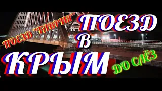 ПЕРВЫЙ ПОЕЗД В КРЫМ. Поезд из Санкт - Петербурга в Крым #2 l Крымский мост