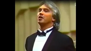 Amarilli, Mia Bella. G. Caccini (1602). Dmitri Hvorostovsky & Mikhail Arkadev. Krasnoyarsk, 1997.