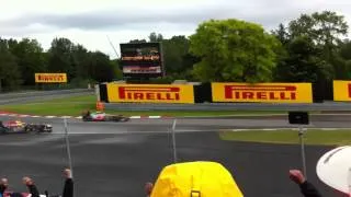 Sebastian Vettel 2011 Montreal GP wipe out