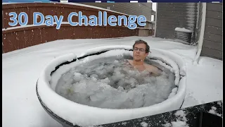 My 30 day Cold Plunge (ice bath) Journey