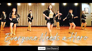 [라인댄스고급반] Everyone Needs a Hero Line Dance || 에브리원니즈어히어로 라인댄스