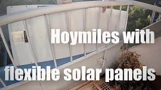 Hoymiles with flexible solar panels