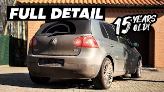 15 Year Old VW Golf Deep Clean - DIRTY Car Detailing