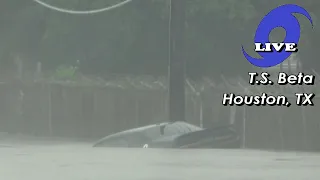 LIVE: TS Beta Flash Flooding in Houston, TX [9/22/2020] {J}