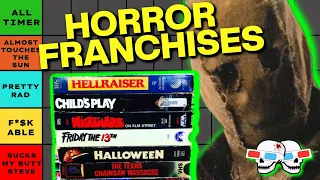 Horror Franchise Tier List Ranking LIVE