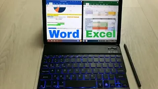 Tab S6 Lite : Word And Excel | Microsoft Office - DeX Mode PRODUCTIVITY