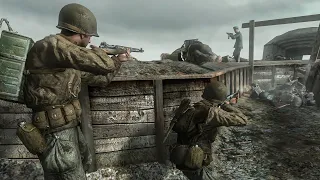 Normandy June 7  1944 - Call of Duty 2 - Part 8 - 4K