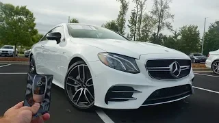 2019 Mercedes Benz AMG E53 Coupe: Start Up, Test Drive, Walkaround and Review