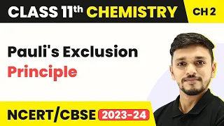 Pauli's Exclusion Principle Class 11 - Structure of Atom | Class 11 Chemistry IIT-JEE/NEET
