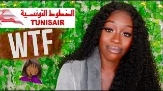 STORYTIME : MON VOYAGE AVEC TUNIS AIR 🤦🏾‍♀️😰  ( PIRE VOYAGE .. ) | FT BEAUTY FOREVER HAIR