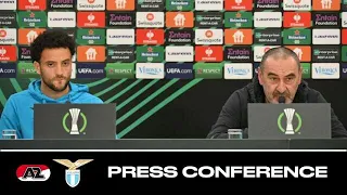 AZ-Lazio | Mister Sarri e Felipe Anderson in conferenza stampa