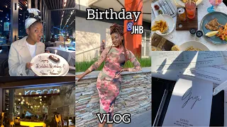 BIRTHDAY VLOG| Jhb| Family| Gifts| Eating out| TURNING 25