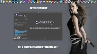 Intel i9 13900K All E Cores OFF CineBench R23 Benchmark | RTX 4090