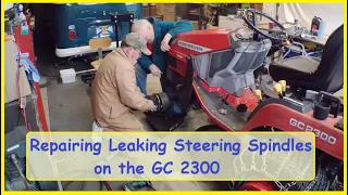 Repairing Leaking Steering Spindles