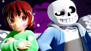 [MMD] Living Situation Undertale (Models+Stage)