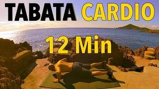 Tabata cardio 12 min / Hiit cardio / Interval training music