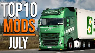 TOP 10 ETS2 MODS - JULY 2022 | Euro Truck Simulator 2 Mods