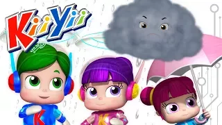 Rain Rain Go Away | Nursery Rhymes for kids | Original Version By KiiYii! | ABCs and 123s