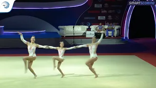 Women's group Belgium - 2019 Acro European Champions, balance