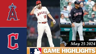 Los Angeles Angels Vs. Cleveland Guardians GAME HIGHLIGHTS May 25, 2024 | 2024 MLB Season