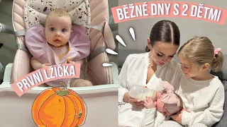 VLOG | ZAČÍNÁME S PŘÍKRMY 🎃 DNY S MIMINKEM (4 měsíce) 👶🏼