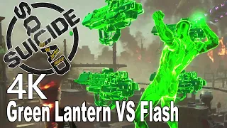 Green Lantern VS The Flash Suicide Squad Kill the Justice League 4K