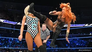 SmackDown Live 6.12.18 - 10 Woman Tag Team Match (1/2)