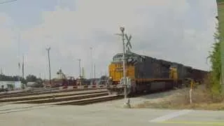 CSX Coal Train leaves Cayce Yard after crew change