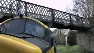 Class 37 Tractor THRASH BASH at KWVR Diesel Gala 28/04/2013