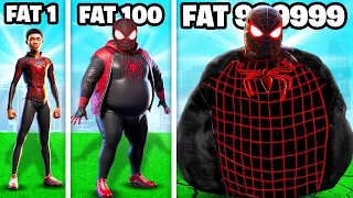 Growing FATTEST MILES MORALES In GTA 5!