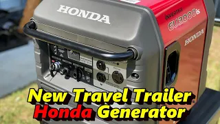 Honda EU3000is Generator for the Travel Trailer