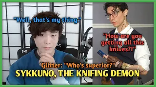 Radiant Player Getting Impressed By Sykkuno's Knife Plays ft. Frting Glitter