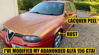 I modified my abandoned Alfa Romeo 156 GTA for Shedfest 2024