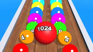 2048 Colors Ball Run 💸🎱❤️MAX LEVELS!! All Levels Gameplay Walkthrough Android, iOS NEW UPDATE