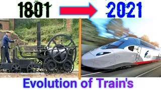 Evolution of Trains 1801 - 2021