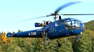 SA-319 ALOUETTE III WORLD LARGEST RC TURBINE HELICOPTER / Turbine meeting 2015 *1080p50fpsHD*